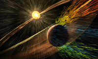 Spacecraft watched as Mars was pummeled by a solar storm in 2024.