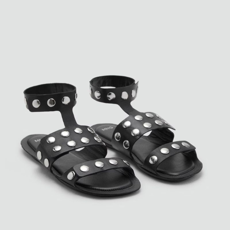 Image of studded sandals