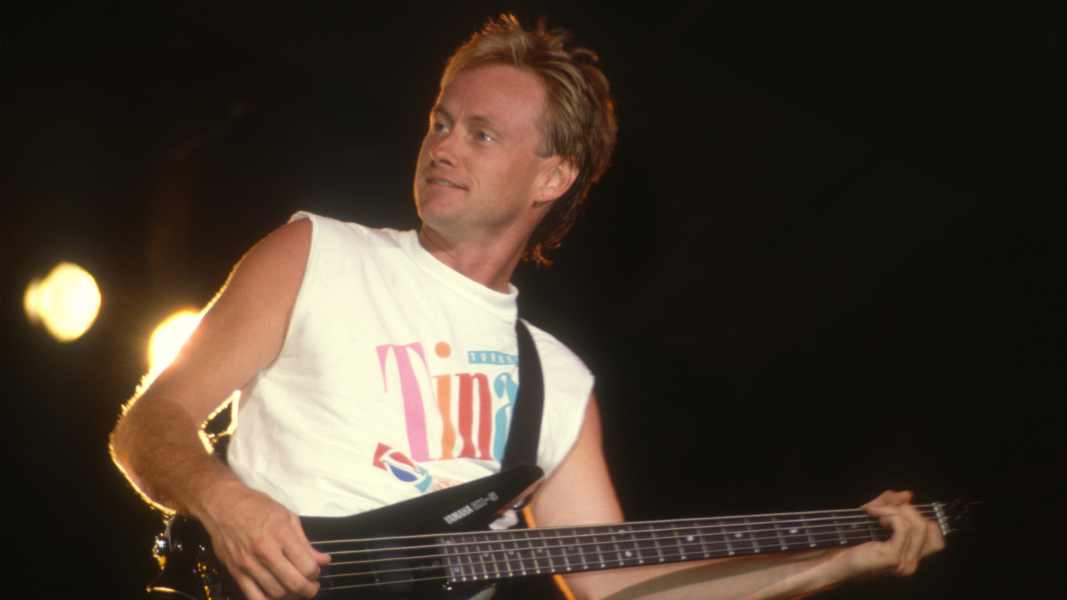 Richard Page of Mr. Mister in 1986