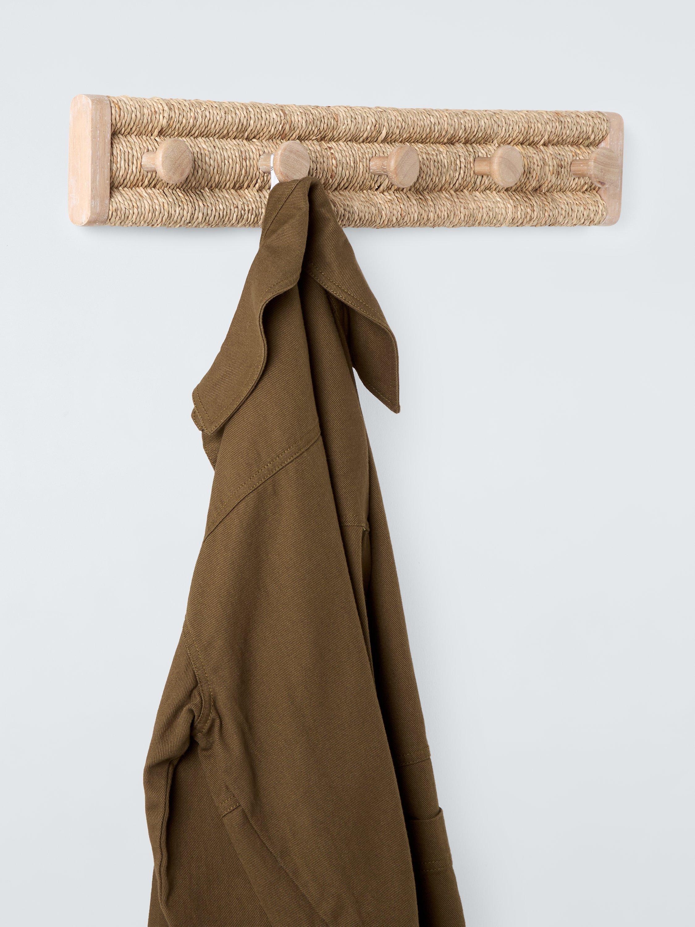Coat rack woven