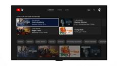 YouTube TV's redesigned Library tab