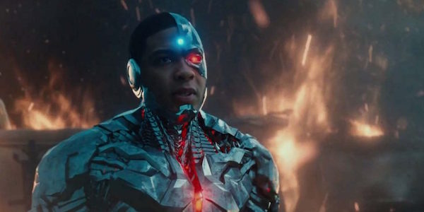 Cyborg in the Justice League trailer