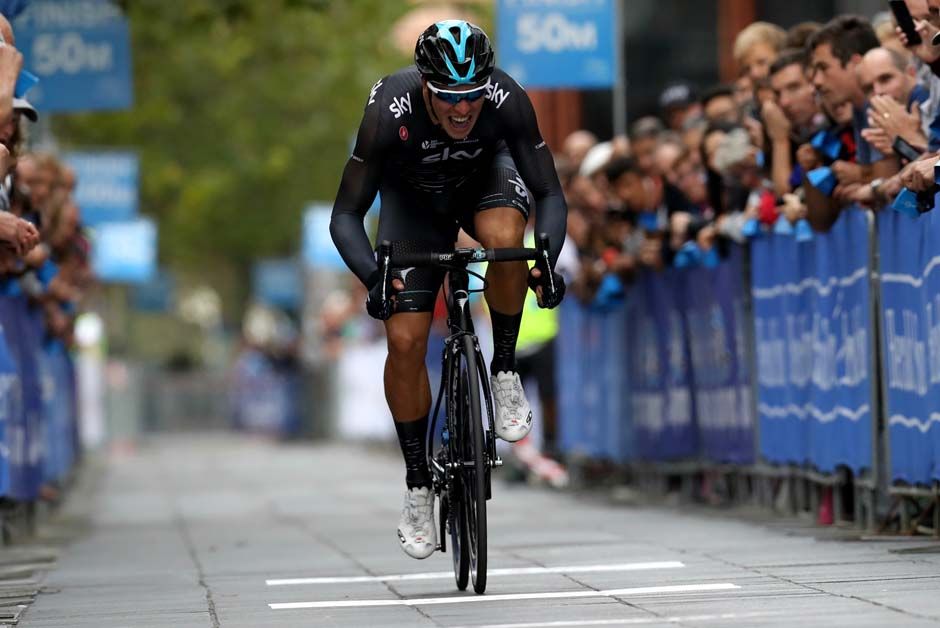Danny Van Poppel rides to victory