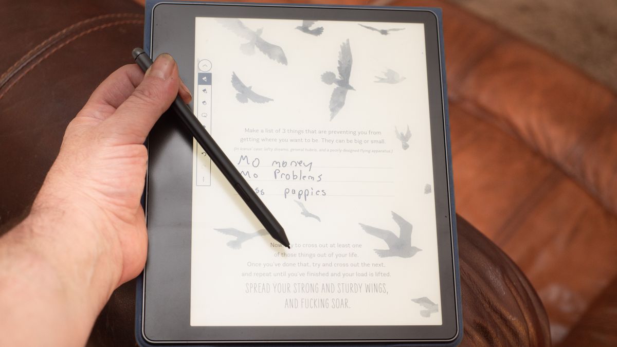 Best Tablet For Journaling Amazon's Kindle Scribe has gotten better and it's now my favorite