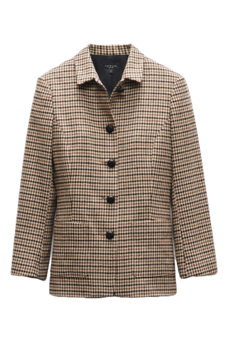 Rag & Bone Drew Houndstooth Blazer (Was $598) 