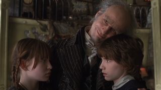 Emily Browning, Jim Carrey, and Liam Aiken in A Series of Unfortunate Events