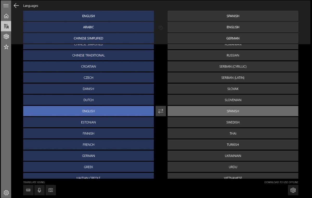 Microsoft Translator 10 Beta
