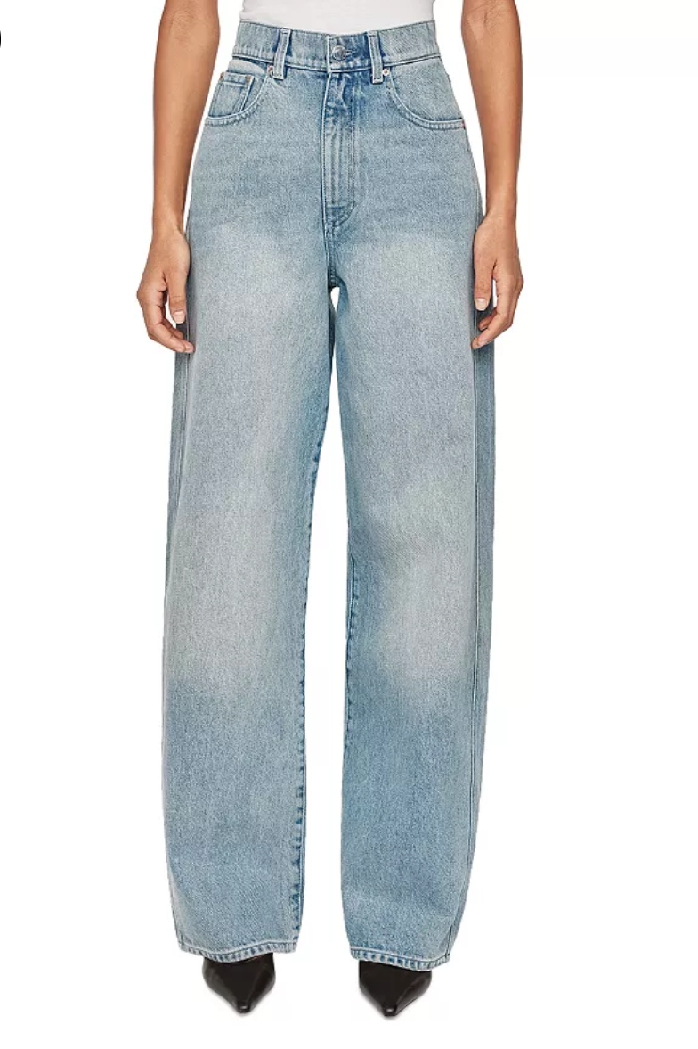 DL1961, Taylor Relaxed Barrel Ultra High Rise Jeans in Daydream
