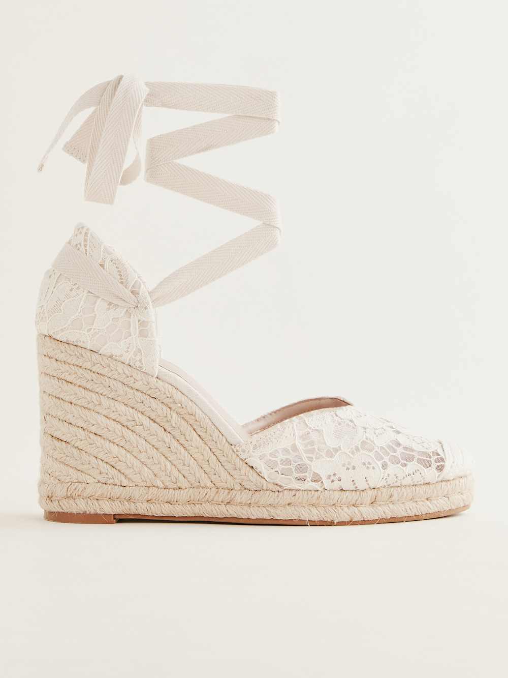 Camilla Lace Up Wedge Espadrille