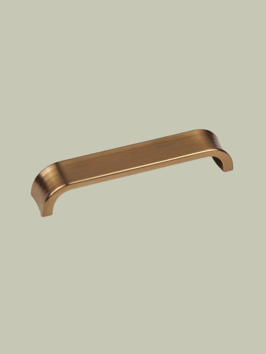 Handle &amp;amp; Home, 128mm Bronze Cabinet Handle Gold Square Kitchen Cupboard Door Drawer Pull