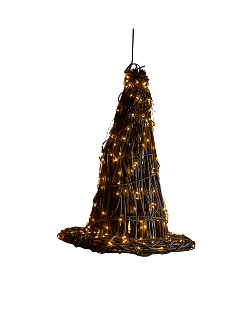 Illuminated Vine Witch Hat