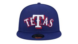 Texas Rangers hat design