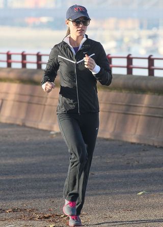 Pippa Middleton is seen jogging on November 30, 2012 in London, United Kingdom