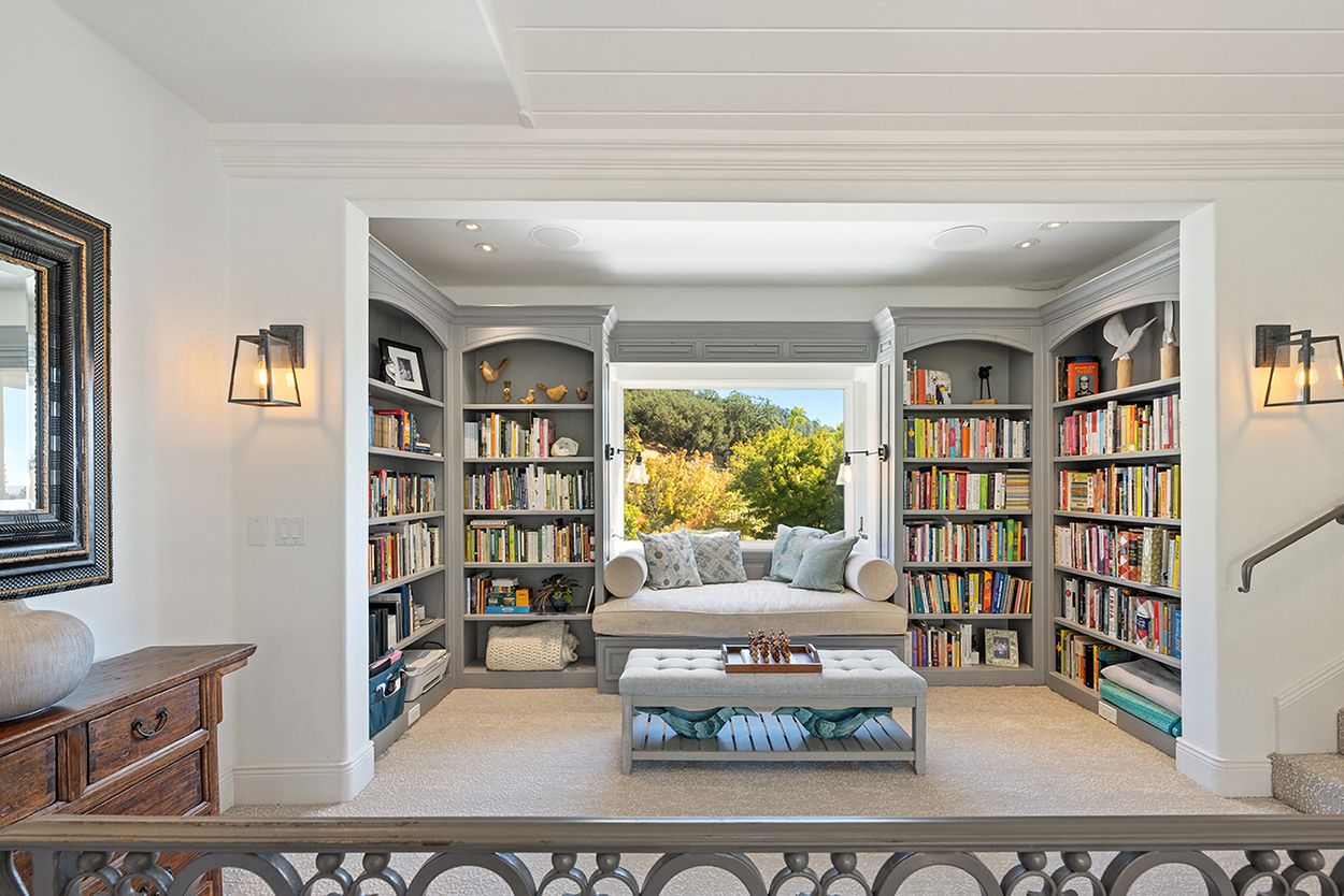 Library inside home