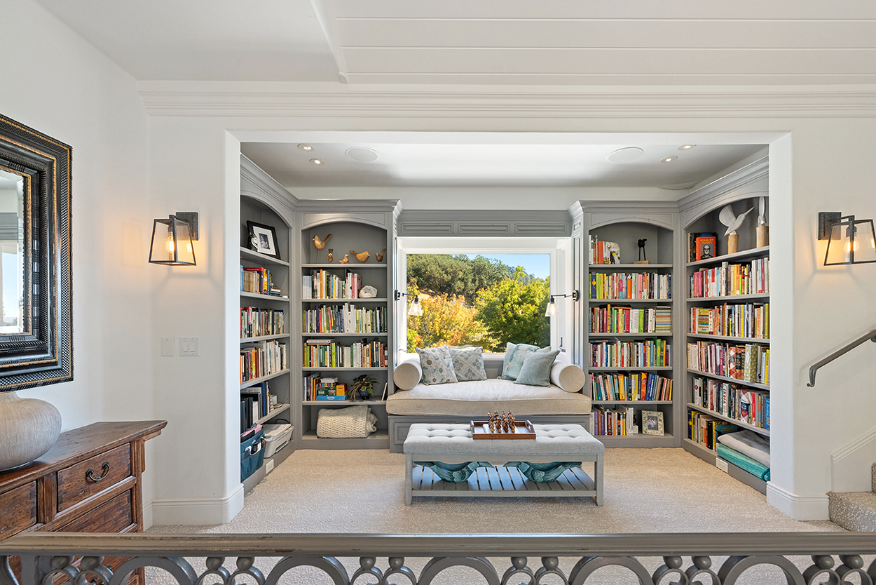 Library inside home