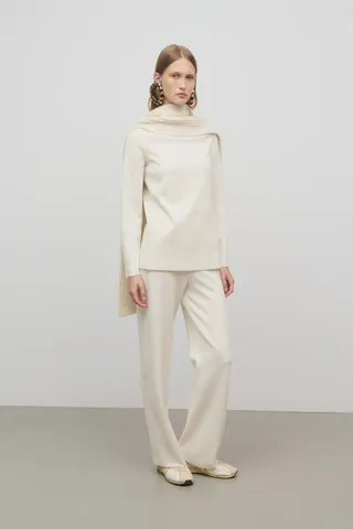 The Row, Iola Pant in Cashmere