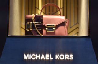 Michael Kors handbag on display