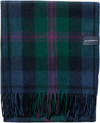 The Tartan Blanket Co. Recycled Wool Blanket Baird Tartan | £50 at Amazon
