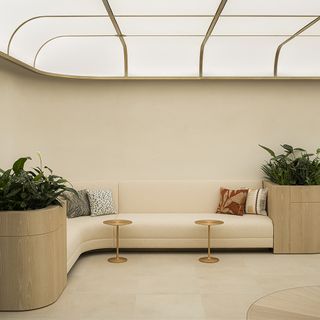cartier guest lounge minimalism