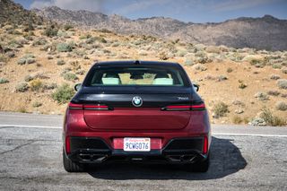 BMW i7 rear view