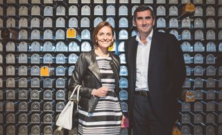 Time Inc. UK luxury managing director Jackie Newcombe and Veuve Clicquot CEO Jean-Marc Gallot