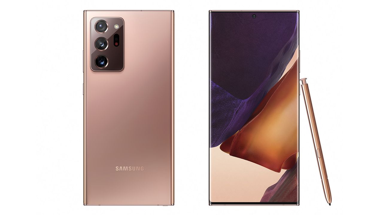 nejlepší telefony 2021 Samsung Galaxy Note 20 Ultra 5G