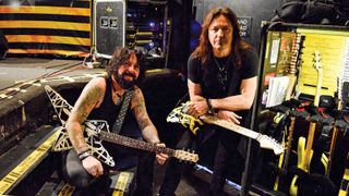  Tracii Guns [left] and Michael Sweet 
