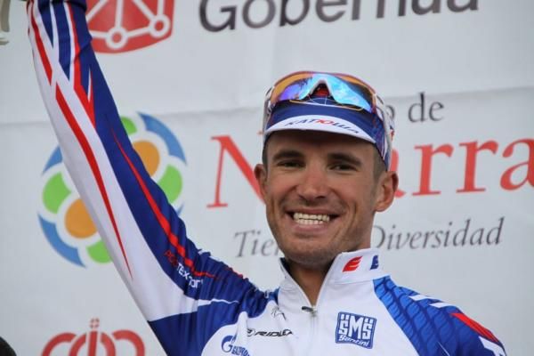 Alexandr Kolobnev won the prize for fourth place and the most elegant rider