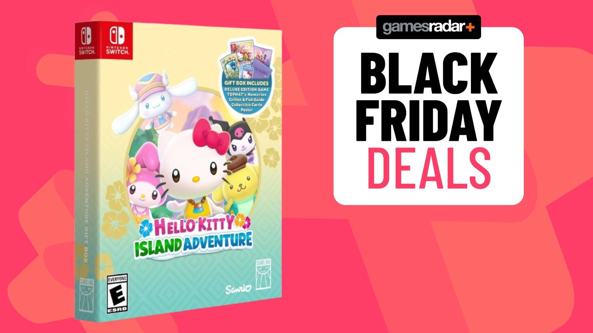 This Hello Kitty Island Adventure Gift Box Switch set is the purr