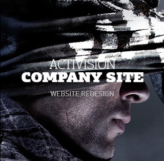 SapientNitro designed a high-impact website for video game publisher Activision
