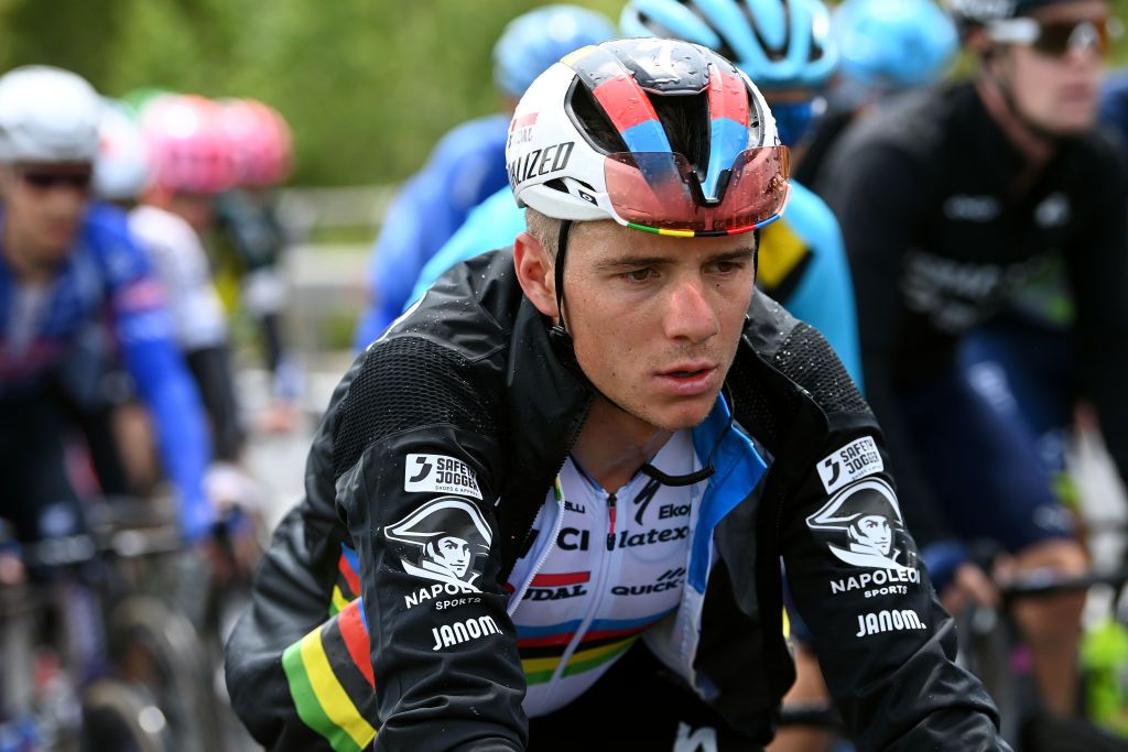 Remco Evenepoel on the road to Gran Sasso