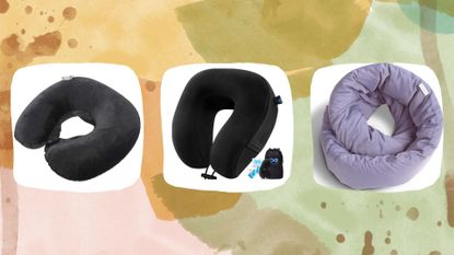 A selection of the best travel pillows in 2023.