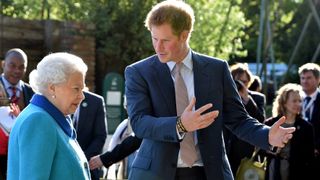 Prince Harry tribute to Queen