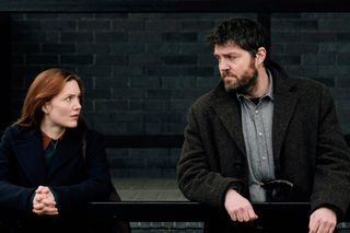 Strike: The Ink Black Heart Robin Ellacott with Cormoran Strike