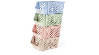 Titan Mall stackable storage bins