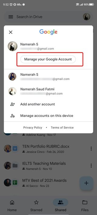 Google Drive Android Unblock