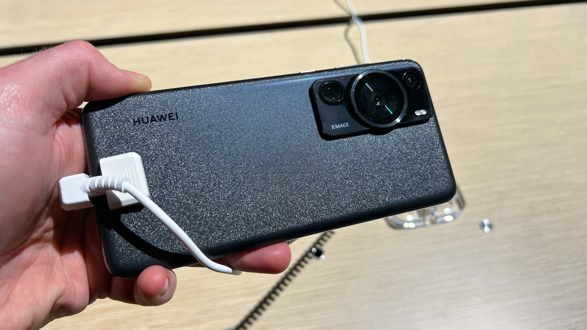 Huawei P60 Pro i svart