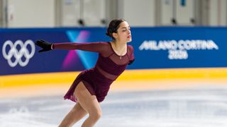 Canada figure skater Madeline Schizas at the 2026 Winter Olympics
