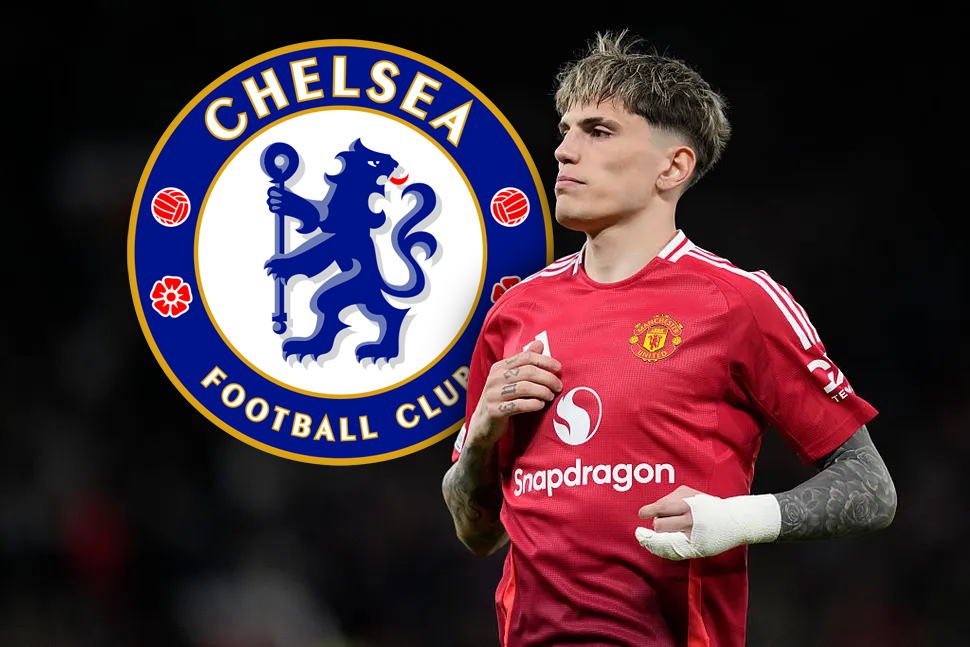 Chelsea target and Manchester United star, Alejandro Garnacho