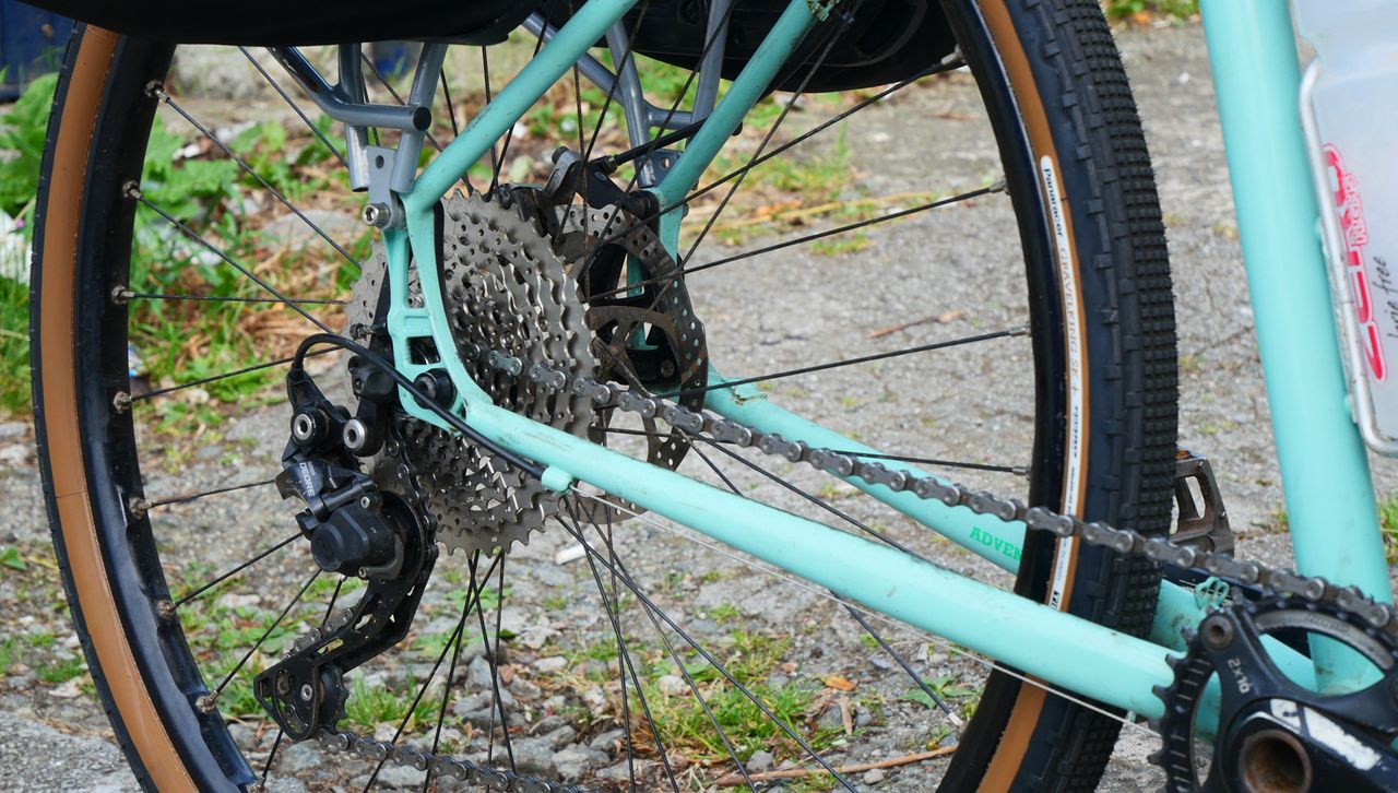 Emma's Pennine Rally bikepacking setup