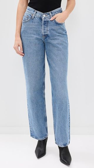 Agolde V Waist Baggy Jeans