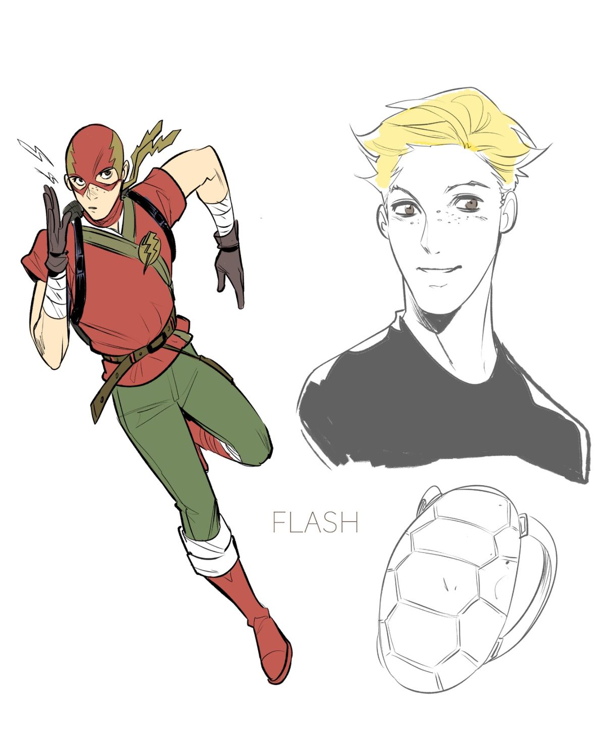 RWBY/Justice League character designs