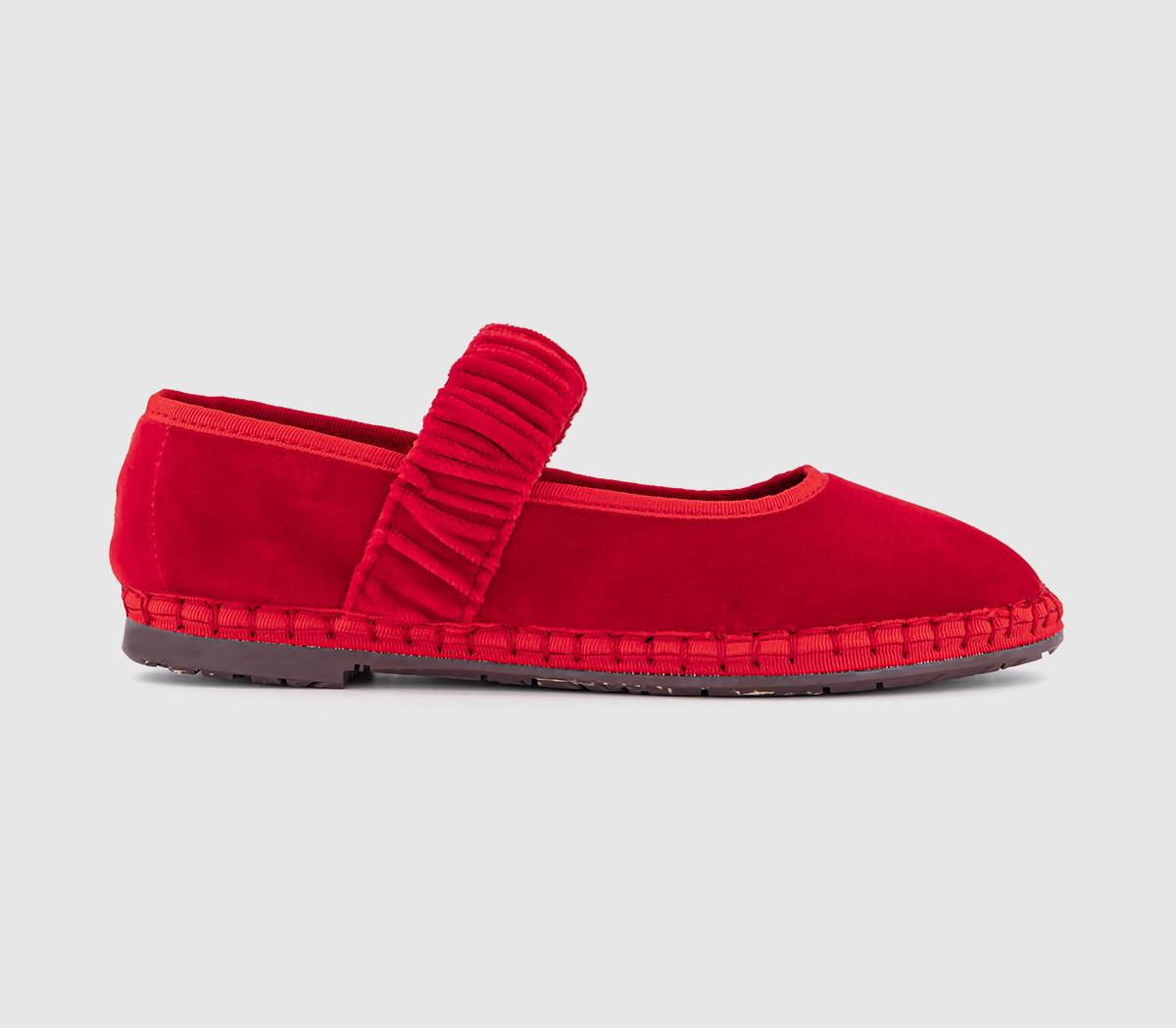 Mafalda Scrunched Strap Jane Shoes