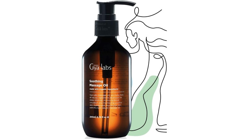 Gya Labs soothing massage oil