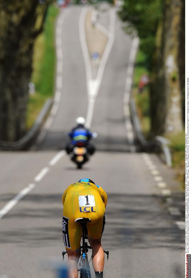 The time trial is often a critical stage in the Dauphin&eacute;