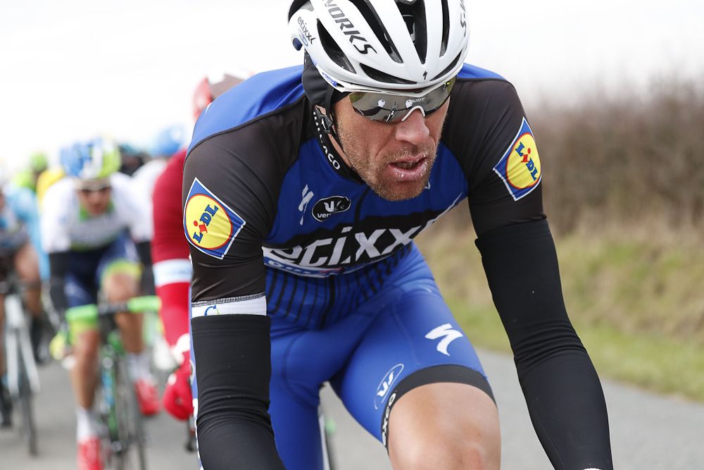 Stijn Vandenbergh rides during the second stage of the 74th edition of the Paris-Nice