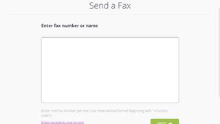 With PamFax, you can send faxes to as many as 10,000 recipients.