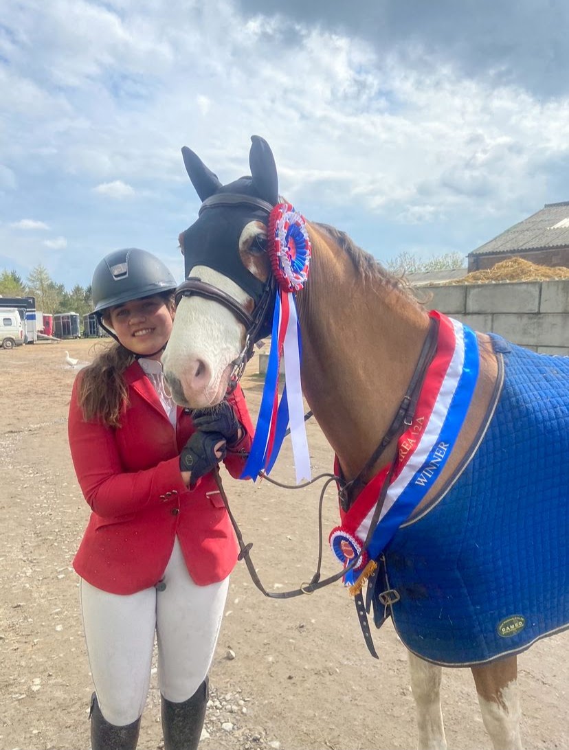 Imogen Rome and showjumping pony Eden Ace