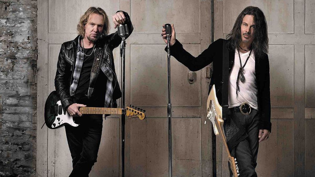 [L-R] Adrian Smith and Richie Kotzen