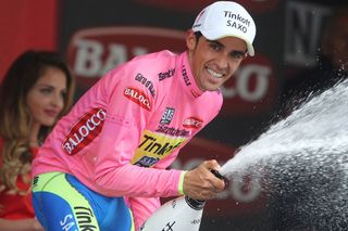 Alberto Contador on stage 15 of the 2015 Giro d'Italia